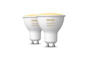 Smart Home - Philips Hue White ambiance GU10 intelligent spotpære (2-pak) - 929003666702