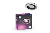 Smart Home - Philips Hue Centura Indbygningsspot Rund - Aluminium - 929003809201
