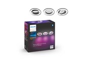 Smart Home - Philips Hue Centura indbygningsspots 3-pak — White and color ambiance - 929003809701
