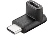 USB kabel - Pro USB-C to USB-C - adapter 90° - black - 4040849555565