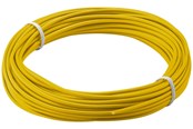 Kabler, ledninger, afdækning og brandsikring - Pro Insulated copper wire yellow - 4040849550416