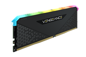 RAM - Corsair Vengeance RGB RS DDR4-3200 - 8GB - CL16 - Single Channel (1 pcs) - AMD Optimized - Sort med RGB - CMG8GX4M1E3200C16