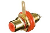 Audio kabel - Pro RCA female connector for housing assembly with insulation and soldered connection - 4040849113079