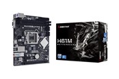 Bundkort - BIOSTAR H61MHV3 Bundkort - Intel H61 Express - Intel LGA1155 socket - DDR3L (Low Voltage) RAM - Micro-ATX - H61MHV3