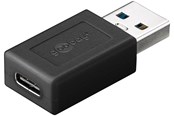 USB kabel - Pro USB 3.0 to USB-C adapter- black - 4040849454004