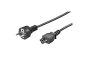 Strømkabel (intern) - Pro Power Cable C5 (Mickey Mouse) - Black - Straight - 1 m - PC-C5S-1M-B