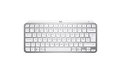Tastatur - Logitech MX Keys Mini Minimalist Wireless Illuminated Keyboard - Pale Grey - US - Tastatur - Amerikansk engelsk - Grå - 920-010499