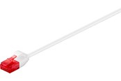 Netværkskabel - Pro LAN CAT 6 UTP slim - Hvid - 15m - 4040849937118