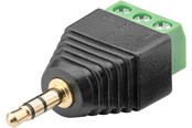 Audio kabel - Pro Terminal Block 3-pin > 3.5 mm male (3-pin stereo) - 4040849767456