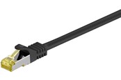 Netværkskabel - Pro LAN CAT 6A S/FTP - Sort - 1m - 4040849915994