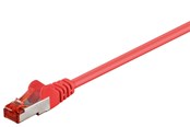 Netværkskabel - Pro LAN CAT 6 S/FTP - Rød - 0.5m - 4040849954672