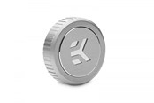 Gør-det-selv vandkøling - EK Water Blocks EK-Quantum Torque Plug w/Badge - Satin Titanium - 3831109828762