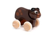 Babylegetøj - Brio 30338 Push Along Bjørn - 30338