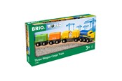 BRIO - Brio 33982 Godstog med tre vogne - 33982