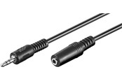 Audio kabel - Pro Headphone and audio AUX extension cable 3-pin 3.5 mm - 4040849504310