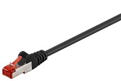 Netværkskabel - Pro LAN CAT 6 S/FTP - Sort - 3m - 4040849955082