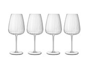 Borddækning - Luigi Bormioli Rødvinsglas bordeaux Optica 70 cl 4 stk. - 24701