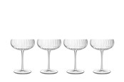 Borddækning - Luigi Bormioli Champagneskål Optica 30 cl 4 stk. - 24705