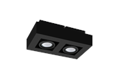 Lamper - EGLO MENDOZA loftlampe 2x5W LED GU10, sort - 31063