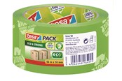 Tape & lim - tesa pack eco & Strong Packaging Tape ecoLogo 66m x 50mm Green/Printed - 58156-00000-00