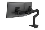 Skærmholder - Ergotron LX Dual Direct Arm Low-Profile Top Mount C-Clamp - 45-609-224