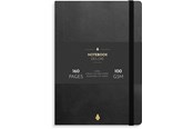 Blokke, Formularer & Notesbøger - Burde Notebook Deluxe A5 black - 92744000