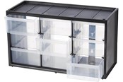 Værktøjskasser og lagersystemer - Stanley Storage Box with 9 Compartments Black - 1-93-978