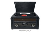 Pladespiller - Muse MT-115 W Turntable Micro system FM BT CD USB Retro - Pladespiller Sort - MT-115 W