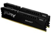 RAM - Kingston FURY Beast DDR5-5200 - 32GB - CL40 - Dual Channel (2 pcs) - Intel XMP - Sort - KF552C40BBK2-32