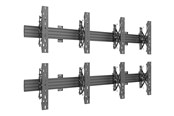 Vægbeslag, AV-Beslag & AV-Møbler - Multibrackets PRO Series M Wallmount Pro MBW2Ux2 Push In Pop Out - Max 120 kg - recommended for 65" - 7350105212628
