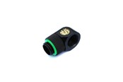 Gør-det-selv vandkøling - Bitspower G1/4" Matt Black Rotary 90-Degree IG1/4" Extender - BP-MB90R