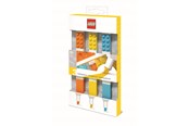 Skole - Euromic LEGO Stationery Highlighters 3 pcs. ORANGE YELLOW TURQUOISE packed in colour box - 516857