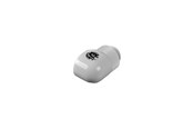 Gør-det-selv vandkøling - Bitspower G1/4" Deluxe White Rotary 90-Degree IG1/4" Extender - BP-DW90R
