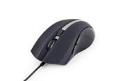 Mus - Gembird G-laser wired mouse - Mus - Laser - 6 knapper - Sort - MUS-GU-02