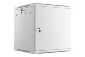 Rack skabe - Lanberg WF01-6612-00S Rack Cabinet 19" Wall Mount 12U 600x600 Self Assembled with Metal Door Grey - WF01-6612-00S
