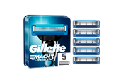 Barbergrej - Gillette Mach3 Turbo Replacement Blades 5 pcs - 462803