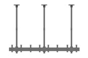Vægbeslag, AV-Beslag & AV-Møbler - Multibrackets M Pro Series MBC4X1U - Max 120 kg - recommended for 42" - 7350105212277