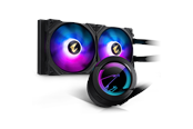 CPU Køler - GIGABYTE AORUS WATERFORCE 280 - CPU Vandkøling - Max 36 dBA - GP-AORUS WATERFORCE 280
