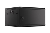 Rack skabe - Lanberg WF01-6606-00B - 6U - Wall Mount Rack Cabinet - WF01-6606-00B