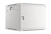 Rack skabe - Lanberg WF01-6609-00S - 9U - Wall-Mount Rack Cabinet - WF01-6609-00S