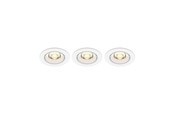 Lamper - Philips Impala indbygningsspots LED 6W 2200-2700K WarmGlow dæmpbar, hvid, 3-pak - 929002663633