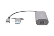 Netværksadapter (netkort, printserver mv.) - DIGITUS USB Type-C to 2.5G LAN Adapter - DN-3028