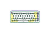 Tastatur - Logitech POP Keys Wireless Mechanical Keyboard With Emoji Keys - Daydream Mint - Tastatur - Nordisk - Grøn - 920-010732