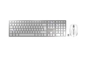 Tastatur - Cherry DW 9100 - Tastatur & Mus sæt - Nordisk - Hvid - JD-9100PN-1