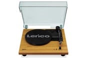 Pladespiller - Lenco LS-10WD - Record Player with built-in speakers - Wood - Pladespiller Brun - LS-10WD