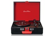 Pladespiller - Lenco Suitcase turntable with BT and built-in speakers - Pladespiller Sort - TT-110BKRD