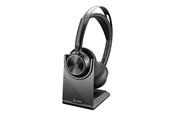 Hovedtelefoner/headset - Poly Voyager Focus 2 UC USB-A with Charge Stand for Microsoft Teams - 213727-02