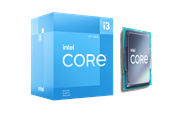 CPU - Intel Core i3-12100F Alder Lake CPU - 4 kerner - 3.3 GHz - Intel LGA1700 - Intel Boxed (med køler) - BX8071512100F