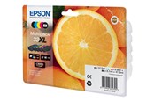 Blæk, Toner & Forbrugsstoffer - Epson 33XL Multipack - 5-pack - XL - black yellow cyan magenta photo black - original - ink cartridge - C13T33574011