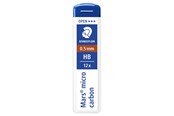 Skrive- og Tegneværktøjer - Staedtler MARS MICRO MINE 0,5mm HB, 12 ETUIER Á 12 MINER - 250 05-HB